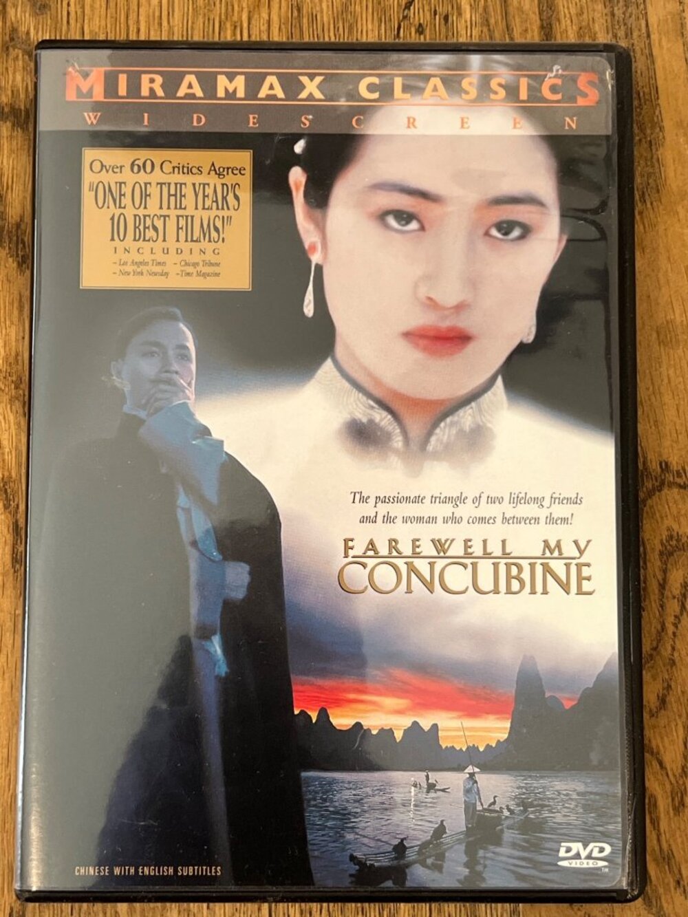 Farewell My Concubine 1993 Movie Widescreen DVD Drama English Subtitles Pre-Owne